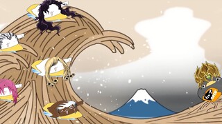 DIO yang memakan Araki hidup-hidup