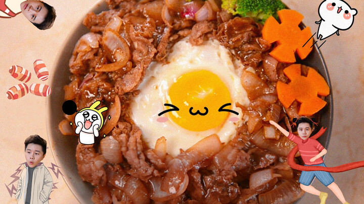 Have A Bowl of Beef Rice to Survive