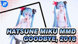 [Hatsune Miku/MMD/60fps] Goodbye, 2018 - B With U_2