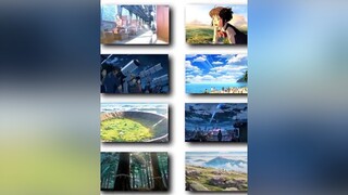 Toàn Bộ Cảnh Đẹp Trong Thế Giới Của Makoto Shinkaianime idolface yourname capcutmaster mio02112003 mio112003 edit ae