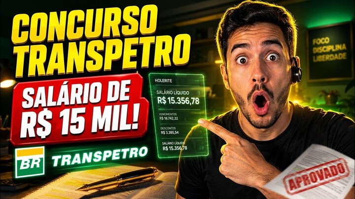 Concurso Transpetro Confirmado Salário de 15 Mil (Veja Tudo!)