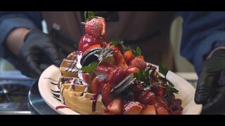 Cafe Vlog | Bánh kem dâu Tây 🍓 #cafevlog