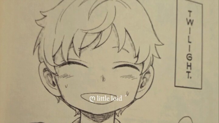 loid's childhood (gabut aja mau ikut ikutan😭)