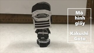 Papercraft Kakushi ẩn tên Goto mô hình giấy kimetsu no yaiba