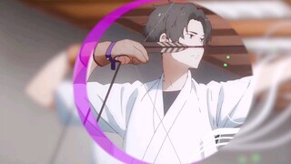 [Tsurune Kazemai Koukou Kyuudoubu] รวมไฮไลต์ความหล่อของชู ฟุจิวะระ