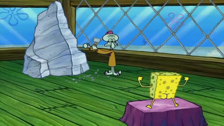 spongebob bahasa indonesia : restoran ayam laut (4/4)