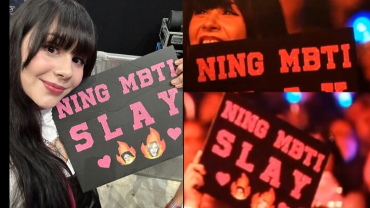 Kakak gelang memberikan dukungan penuh kasih untuk Ningning! Tak hanya merekam video langsung Ningni