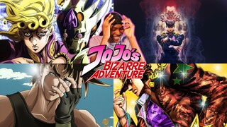 JoJo's fan Reacts - All JoJo's Main Themes (Part 1-5) - Reaction!