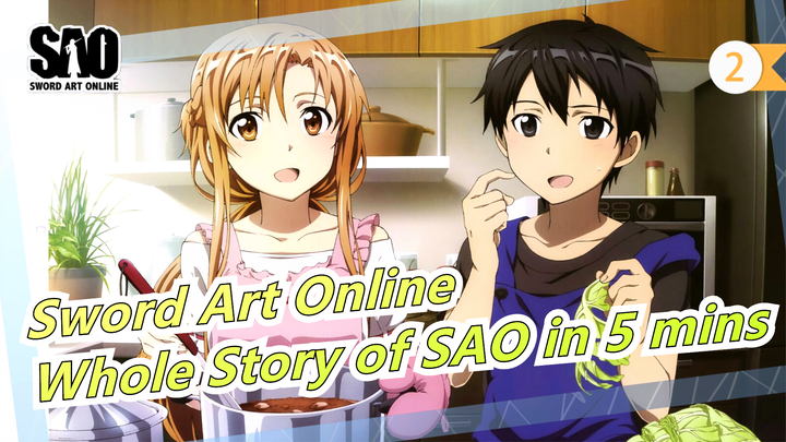 [Sword Art Online MAD] Take to Watch Through the Whole Story of SAO in 5 mins_2