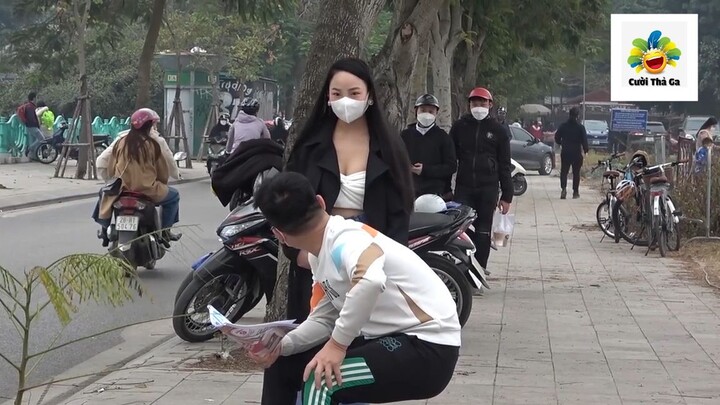 (P7) Troll Ghế Tàng Hình #Prank