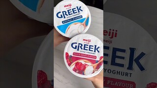 กรีกโยเกิร์ตเมจิ🍒✨ #กรีกโยเกิร์ต #yogurt #shorts #รีวิว #viralvideo