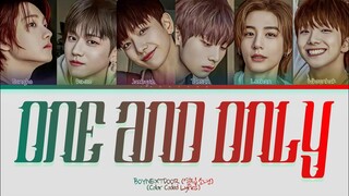 BOYNEXTDOOR (옆집 소년) - One And Only Lyrics (Color Coded Lyrics)
