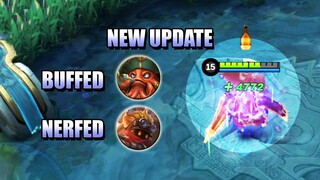 NEW UPDATE - MAGIC BANE AND NERFED BARATS - MOBILE LEGENDS PATCH 1.5.48