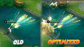 Beatrix Optimized Stellar Brilliance VS OLD Skill Effects