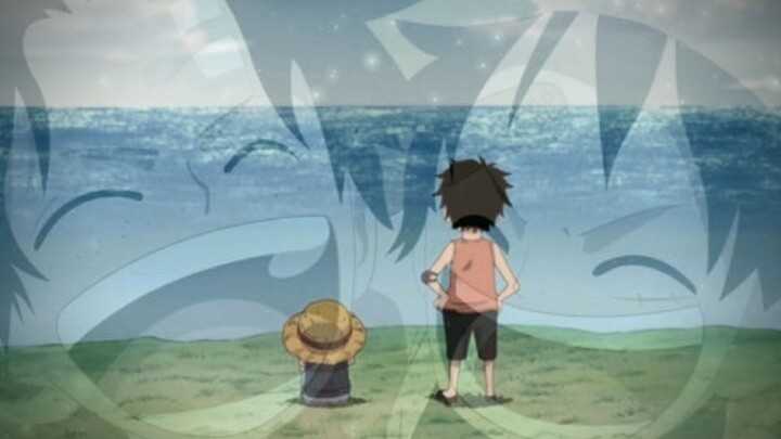 Luffy and Ace