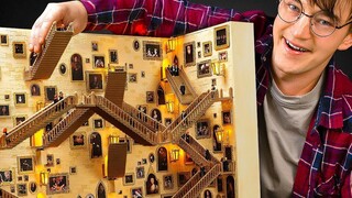 Foreigner Hardcore Handicraft: Ha fans are ecstatic! Hogwarts grand staircase