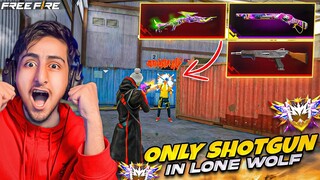 Only Shotgun Challenge For My Subscriber😂😍M10-M1887 Lone Wolf [A_s Gaming] - Free Fire India