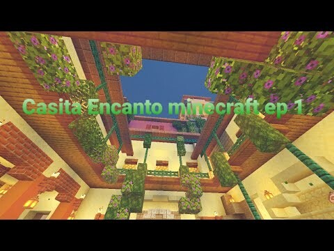 El pueblo de Encanto en minecraft 🕯🦋🌌