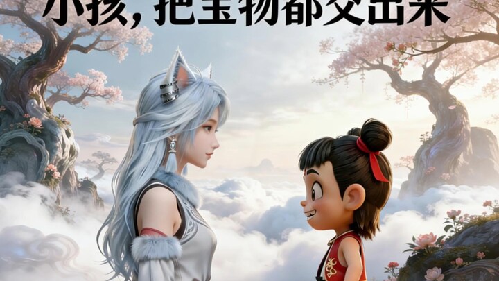 Kid, hand over all the treasures you’re carrying!