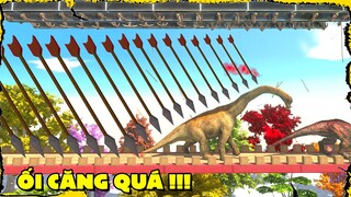 TÔI THÔNG NÁT MÔNG CẢ THẾ GIỚI BẰNG 1000 MŨI TÊN KHỔNG LỒ !!! (Pobbrose Đấu trường khủng long) ✔