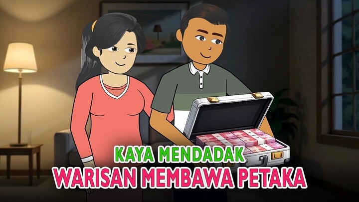 Warisan Membawa Petaka… Jadi Kaya Mendadak, Tapi Hidupnya Hancur  Drama Animasi