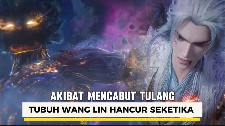 Renegade Immortal: Wang Lin dan Tan Lang dibuat sekarat oleh Moongazer setelah mencabut tulangnya!
