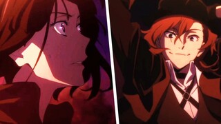 "Butei dalam bahaya! Chuuya sangat tampan dan datang untuk menyelamatkan" [Bungo Stray Dog Musim 4 0