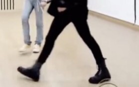 【田柾国】Boy with luv练习室 柾国focus 世界啊 这就是你说的大长腿吗？