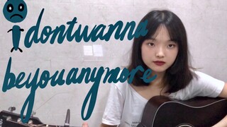 idontwannabeyouanymore - Billie Eilish (cover)