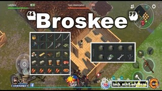 "Broskee" using tanning rack to block | 3 GUNS | REVENGE RAID  - Last Day On Earth: Survival