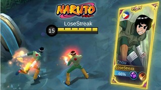 NEW❗ Chou X Rock Lee | Naruto Character in mobile legends