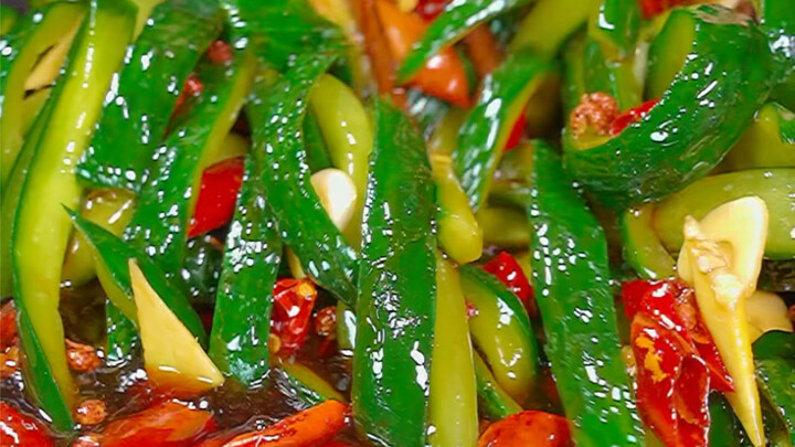 Don't always just munch on cucumbers—learn to make them this way, and you'll have a tangy, spicy, cr