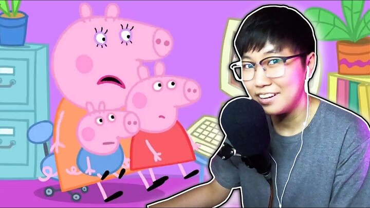 Peppa Pig Chơi Minecraft | Sheep Reaction