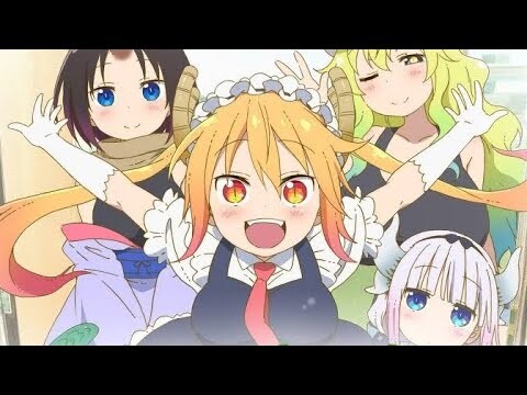 🐉✨Opening 1 Miss Kobayashi's Dragon Maid🐉✨#anime #openings #tumundodeanime #kobayashi