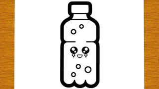BELAJAR MELUKIS BOTOL COMEL | Lukisan yang senang