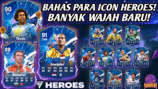 INI DIA UPDATE ICON HEROES! MAKIN BANYAK WAJAH BARU YANG GG MENGHIASI! HEROES FIFA MOBILE YUAHPLAY!