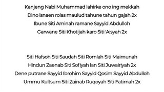 SOLAWAT KANJENG NABI