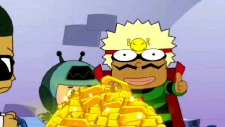 Big Monster: I always regard money as dirt, and I always love dirt. Mr. Krabs: Money makes the world