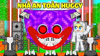 TÔ GÀ THỬ THÁCH 24H XÂY NHÀ SIÊU AN TOÀN CHỐNG HUGGY WUGGY ĐỊA NGỤC TRONG MINECRAFT