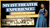 My 1st Theater Experience! Contra Mundum: Ang Larawan Concert BTS | Bea Alonzo