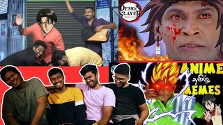 Anime Tamil Memes Reaction!! | Dragon ball | One piece | Bleach