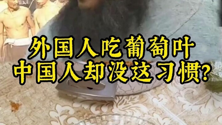 Mengapa orang asing mengonsumsi daun anggur sebagai sayuran, sementara orang Tiongkok tidak memiliki