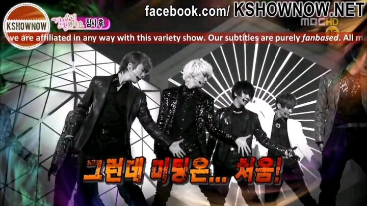 [EN] 120123 Fighting Junior Blind Dates Ep.15 - SM, HJ, DH, KH (TeukSora WGM)
