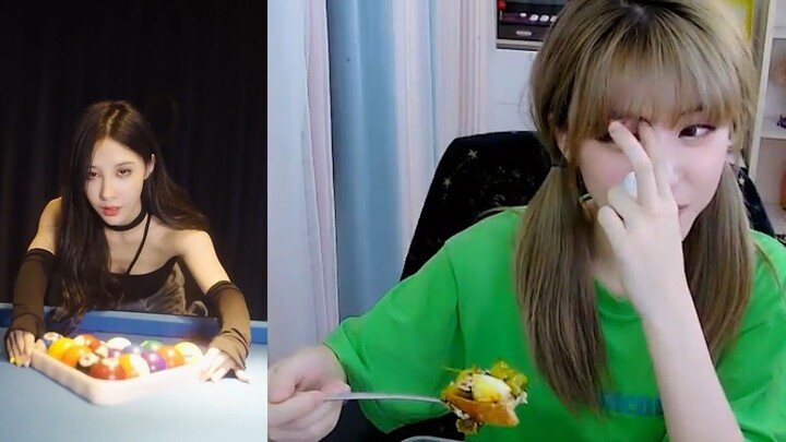 Zhou Shuyi menonton drama pasangan yang kampungan dan super nge‑tren dengan cewek centil, bikin oran