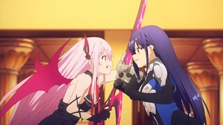 "One is the current yandere with pink fur, and the other is the tsundere with blue fur ex!"
