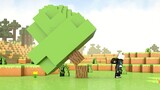 [mc sand sculpture animation] If Minecraft has gravity