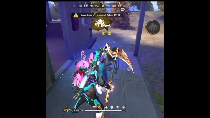 SOLO VS SQUAD FREE FIRE MAX (HIGHLIGHT)