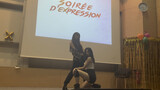 Menari "Dangerous Party" di kampus Prancis~Versi koreografi semi-asli + Pan-Pan