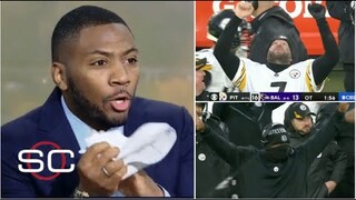 Ryan Clark EXCITED Ben Roethlisberger & Steelers eyeing playoffs after 16-13 OT win over Ravens