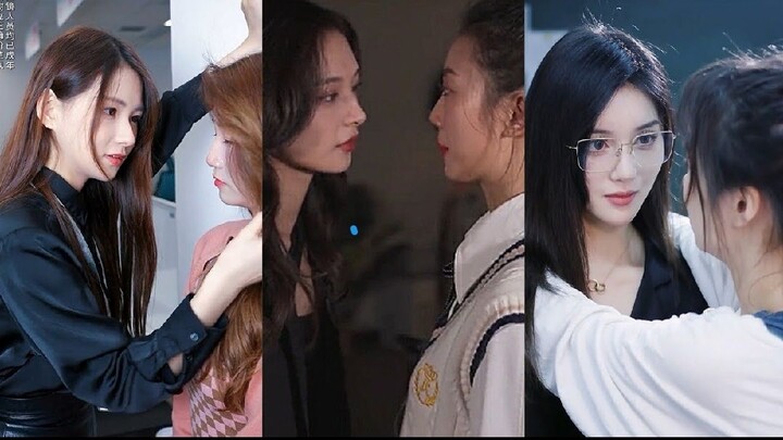 tiktok Bách Hợp Ai rồi cũng mê gái thôi :") China Douyin lesbian love story GL kiss movie drama Yuri